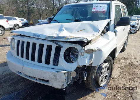 2010 Jeep Patriot Sport из США, поврежденный, VIN 1J4NT2GB3AD589615